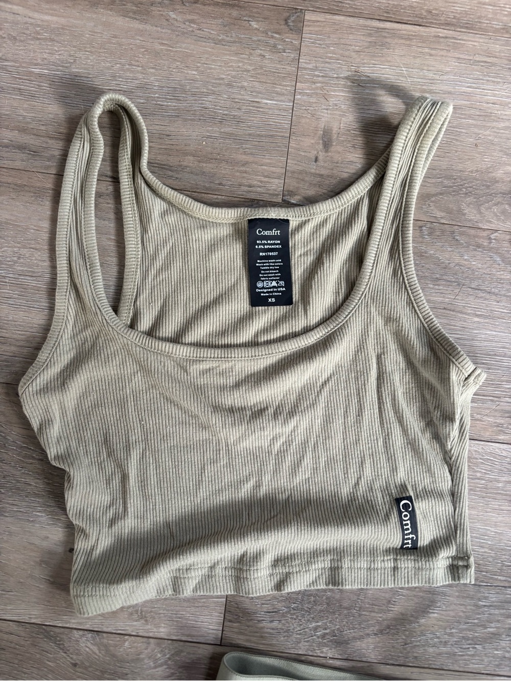 Comfort Ribbed Contour Tank & Boxer Set - Picture 5 of 8